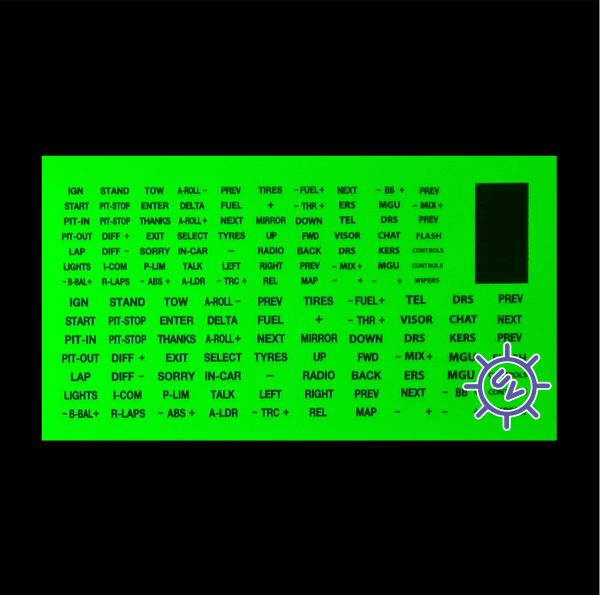 Fluorescent Sim Stickers